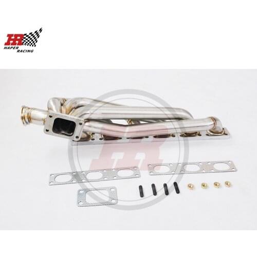 HP RACING 42mm T3 T4 Top Mount Turbo Manifold For E36 M50 M52 S50 S52 320i 323i 325i M3 1992-1998