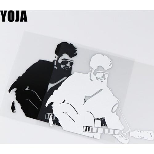 YOJA 18.4X15CM George Michael Vinyl Decals Fashion Decoration Body Car Sticker ZT4-0007