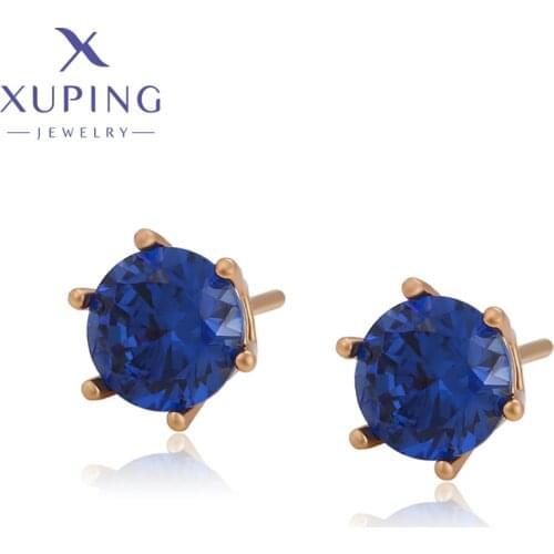 Xuping Jewelry Summer Sale Fashionable New Arrival Women Small Stud Earrings ZEB237