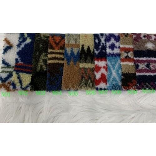 Ethnic style jacquard cashmere fabric, ethnic style jacquard cashmere fabric