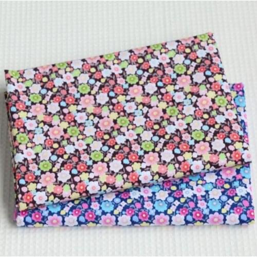 160cm*50cm Small Flower cotton fabric DIY bedding quilting apparel dress patchwork fabric kids curtain decoration clothes Crafts
