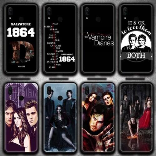 The Vampire Diaries Stefan Damon Salvatore Phone Case Huawei Y6P Y8S Y8P Y5II Y5 Y6 2019 P Smart Prime Pro