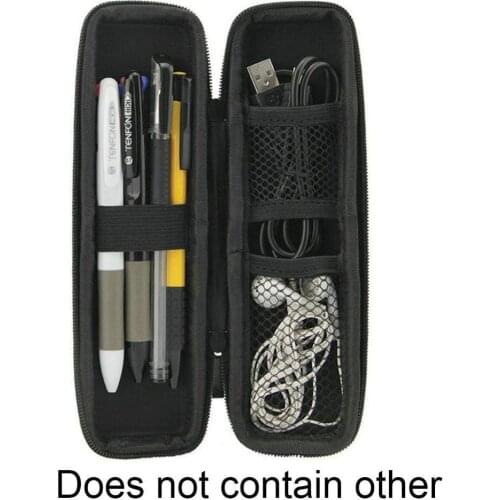 Black EVA Hard Shell Stylus Pen Pencil Case Holder Storage Container Bag Protective For Pen Carrying Box Stylus Pen Ballpoi D0U7