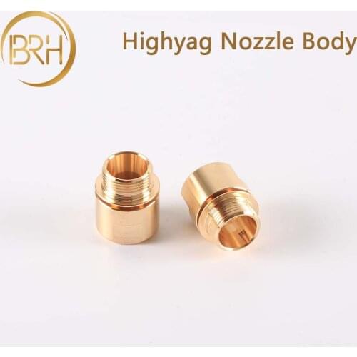 BRH Highyag/Nukon/Bystronic Laser nozzle holder copper housing adaptor machine replacement parts & accessories OEM