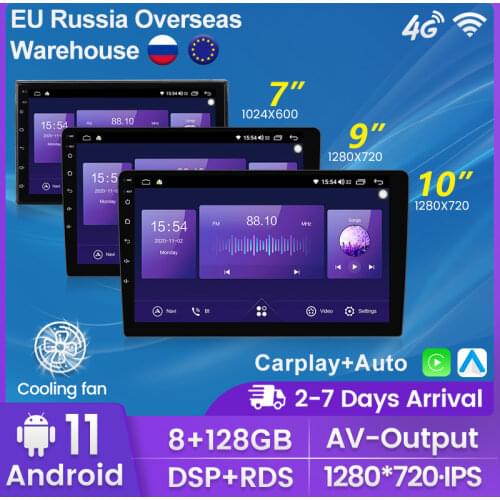 QLED 6G +128G 5G WIFI Carplay Android 10 Car radio Multimedia Player GPS Player for Toyota VW Hyundai Kia Renault Suzuki Nissan
