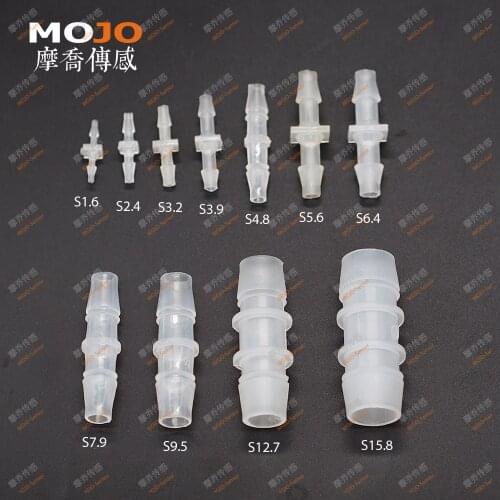 2020 Straght type barbed water fitting connectors PP material OD:1.6mm-32mm 10pcs/lots
