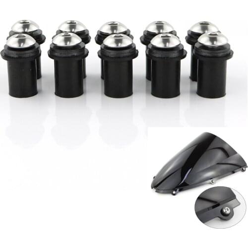 M5 Windscreen Bolts Kit For Suzuki GW250F GSF650 GSF750 Bandit GSF1200 GSF1250 Bandit B-King RF900 RF600 TLR1000 GSXR SRAD SVS