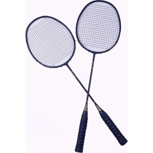 2pcs Professional Badminton Rackets Set 4U/82 Ultra light Double Badminton Racquet Carbon Lightest Playing Badminton whole