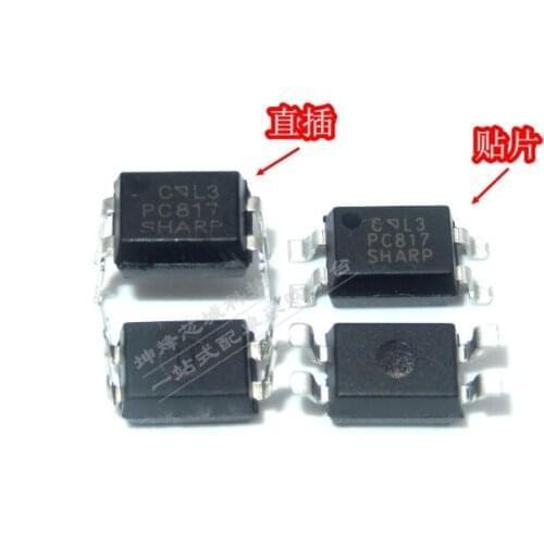 Xinyuan PC817 EL817 817 4 PIN DIP PHOTOTRANSISTOR PHOTOCOUPLER DIP-4 50PCS/LOT