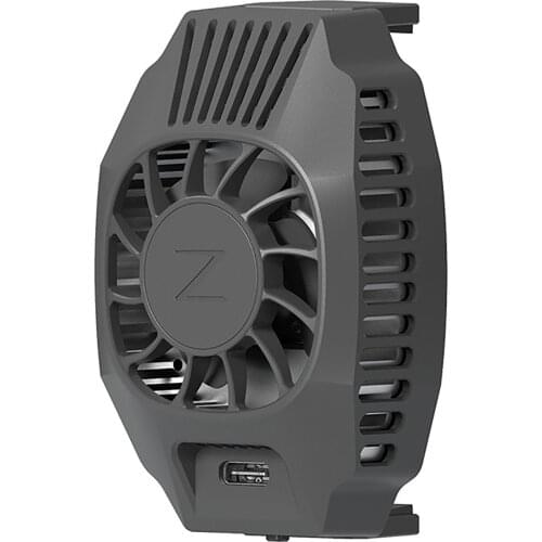 Phone Cooler Radiator With Wireless Charging 10W For IOS & Android Phone-Cooling Fan For 4 To7 Inch Gaming Phone Heat Radiation