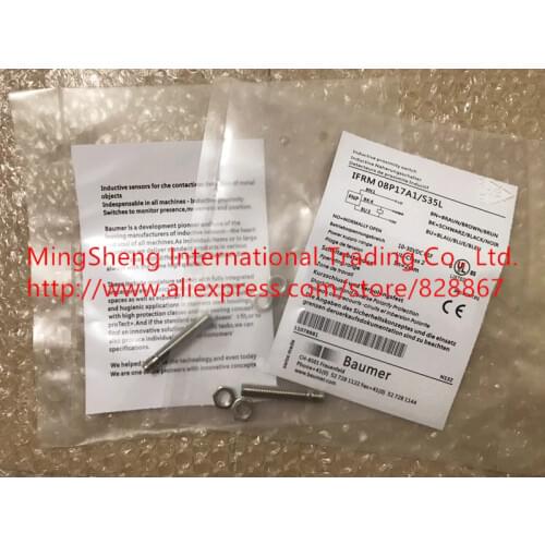 Original new 100% high quality M8 proximity switch IFRM08P17A1/S35L plug-in PNP often open sensor switch 08P17A1