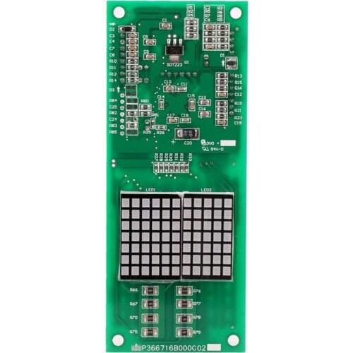 P366718B000G01 P366718B000G02/3/4/5/6 P366718B000G101 P366718B000G102/103/104/105/106 STRUSTESC Elevator LOP Display Board