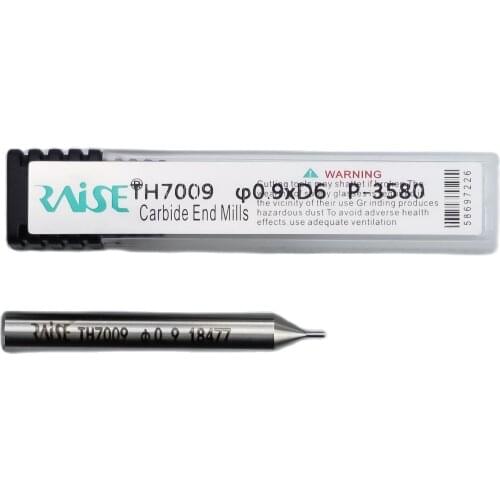 Raise 0.9/1.0/1.2/1.5/2.0/2.5/3.0mm HSS Tracer Point Carbide End Mill Cutter for Handle Vertical Mechanical Key Machine