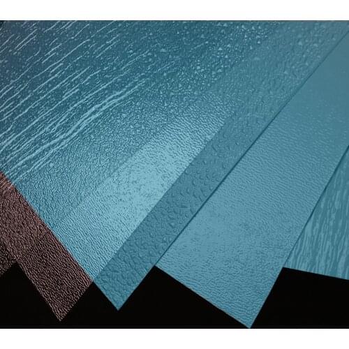 PVC Blue/Transparent Pattern Building Lake Water Wave Membrane Landscape Waterproof Model Diy Model Making Diorama Miniature