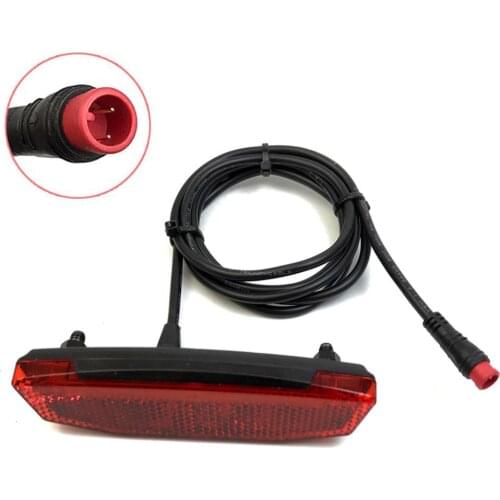 EBike Tail Light Rear Light LED Safety Warning Rear Lamp For 24V/36V/48V E-scooter Electric Bike Warning Taillights