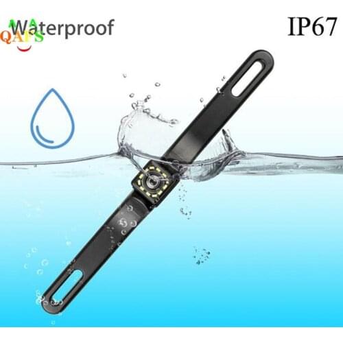 Waterproof 170 Degree HD Car RearView Reverse Backup Camera License Plate Night Vision