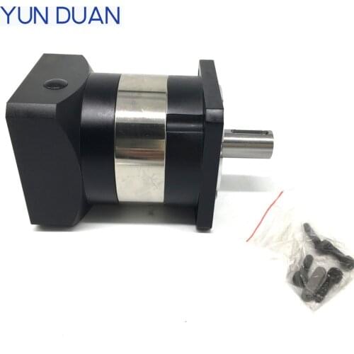 High precision planetary reducer speed ratio 7:1 for 40mm flange servo motor,CNC 40 servo motor7 arcmin spur planetary gearbox