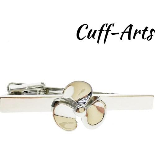 Cuffarts Ship Propellor Tie Clip New Arrivals Business Men Fashion Simple Suit Tie Clip Gentleman Necktie Tie Clasp Clip T10011