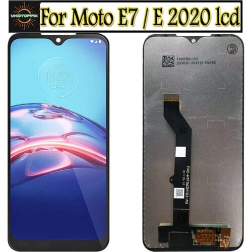 ORGIANL 6.2" For Motorola Moto E 2020 LCD XT2052 Display Touch screen Display Digiziter Assembly For Motorola Moto E7 LCD Screen