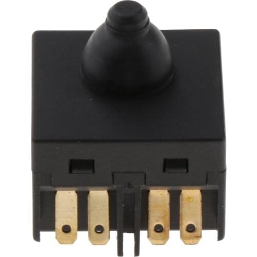 1pc Black Universal Push Button Switch Fits for Angle Grinder 100 4" Accessory