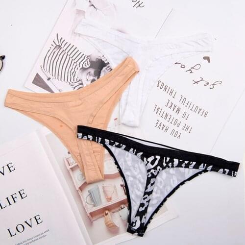 Cotton Womens Sexy Thongs G-string Underwear Panties Briefs For Ladies T-back,gift,1pcs/lot ac165