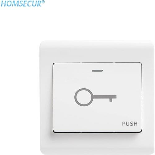 HOMSECUR Exit Push Button Switch for Door Access Control System