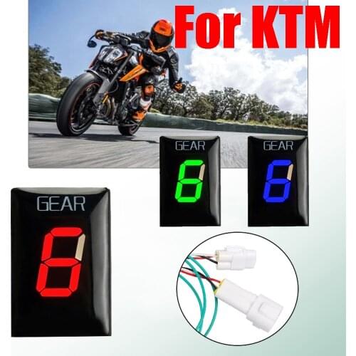 Motorcycle Gear Indicator For KTM Duke 690 790 Duke 690 Enduro SMC 790 Adventure 990 Super Duke R Accessories Gear Display Meter