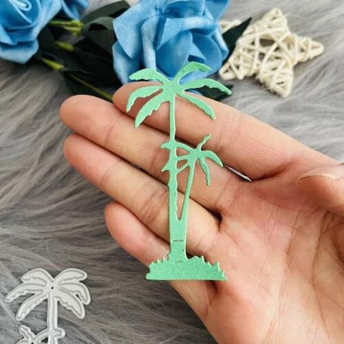 Summer coconut tree scrapbook die Metal Cutting Dies DIY Scrapbook Paper Cards Embossing Craft Die Cut handmade craft