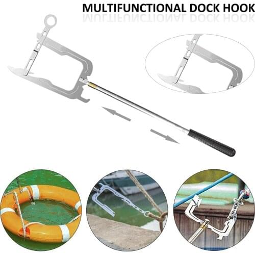 Multi-Purpose Dock Hook Easy Long-distance Threader Einfacher Fernbediener