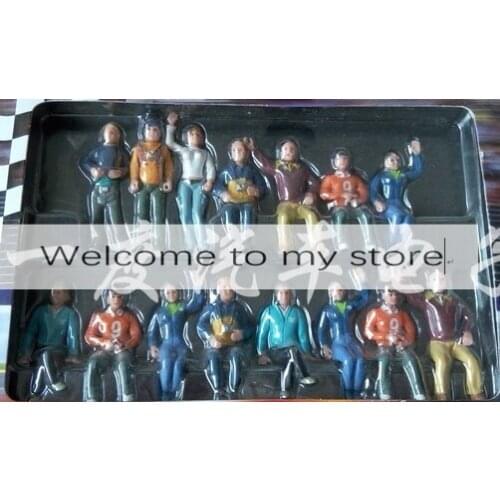 Pvc figure model toy Scene model 1/32 solider 2pcs/set