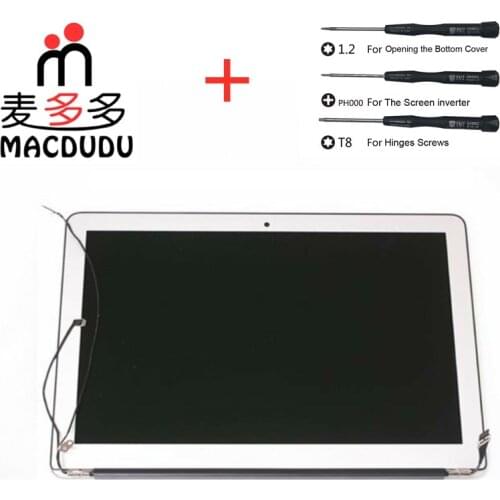 New A1466 LCD Screen Display Full Assembly For MacBook Air 13" 2013 2014 2015 2016 2017 Year MD760 MJVE2 MQD32