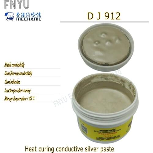 High-purity conductive silver paste MECHANIC DJ912 100G Silver paste Repair of mobile keyboard cable arrangement