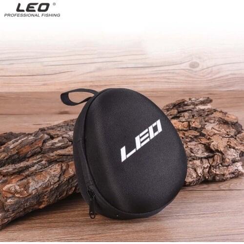 LEO Small Size Soft EVA Fishing Reel Protective Reel Bag Case Cover for Drum/Spinning/Raft Reel Fishing Pouch Bag
