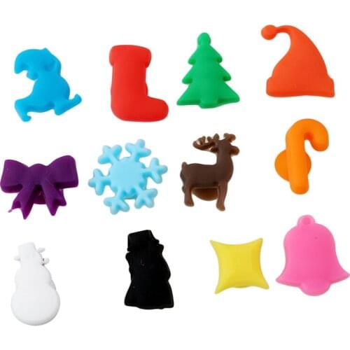 6/12pcs Silicone Tea Infuser Snail Recognizer Device Tea Bag Hanging Snail Mug Cup Clip Label New Year Party Supplies