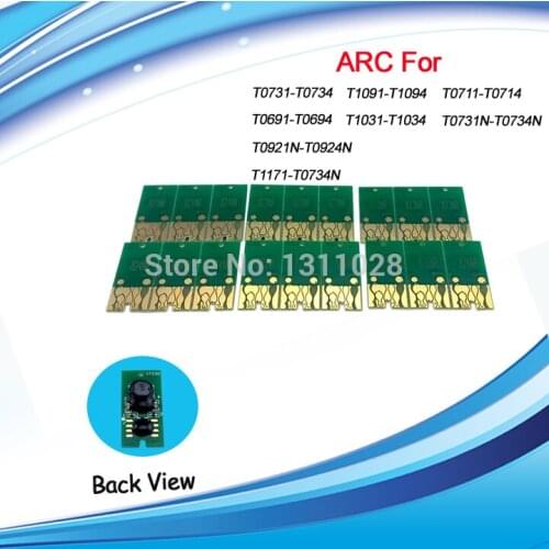 T0711-T0714 Compatible auto reset chip ARC for Epson Stylus D78 D92 DX7000F DX5000 S20 S21 SX100 SX110 SX200 SX105 ,5SETS