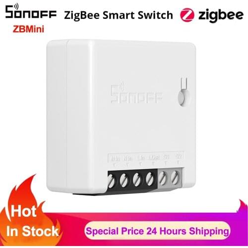 Sonoff ZBMINI/Basic Zigbee DIY Smart Switch Smart Home Remote Control Two Way Switch Works With Sonoff Zigbee Bridge SmartThing