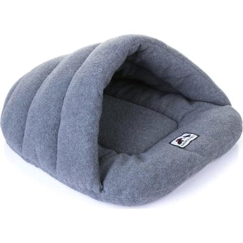 Winter warm slipper shape pet cushion house dog bed dog house soft comfortable cat dog bed house high quality products