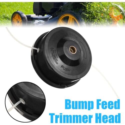1 pc Mower Trimmer Head Universal Feed String Trimmer Head Brush Lawn Mower Replacement Mower Trimmer Head