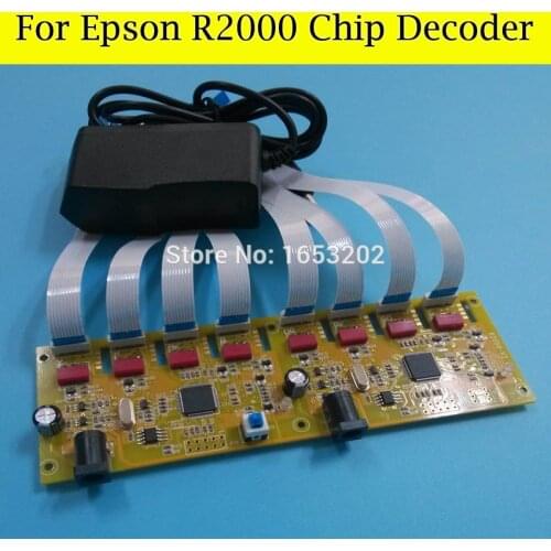 65% OFF by DHL Chip Decoder For EPSON R2000 2000 Printer Reset All Colors At Same Time