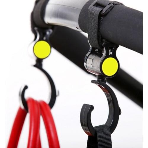 2 PCS/LOT Baby Stroller Accessories Hook Multifunction Baby Pram Stroller Black High Quality Plastic Hook
