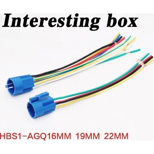 Free shipping starting at 100 pieces, single shot, no hair HBS1-AGQ16/19/22mm, 15cm line length, DIY handmade accessories