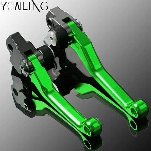 CNC Motorbike Brakes For Kawasaki KX250 2000 2001 2002 2003 2004 Motorcycle Pivot Foldable Brake Clutch Levers KX 250