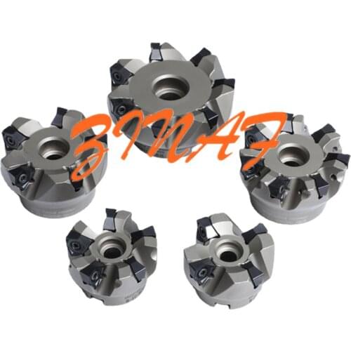 MFWN90 degree MFWN90100R MFWN90050R double-sided hexagonal plane heavy cutting milling cutter disk For WNMU080608 carbide insert