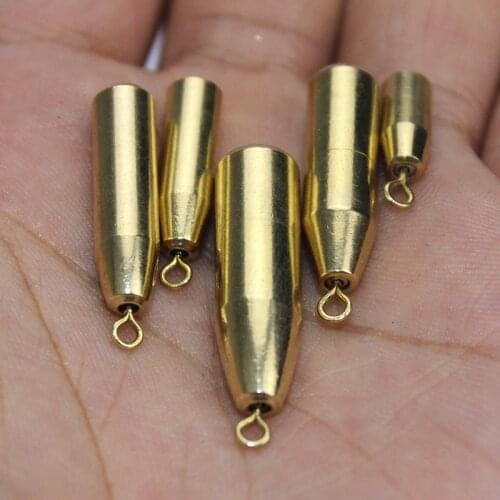 FANTU Strip Bass Sinker Bass Stick Drop Shot Sinker Rotatable Corrosion Proof Fishing Sinkers