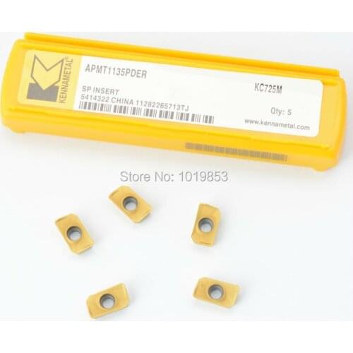 APMT1135PDER KC725M milling carbide inserts