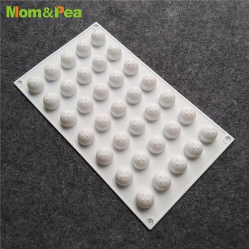 GT16-25 35-cavity Ball Shaped 2.1cm Silicone Mold Dessert Mousse Mould Cake Decoration Tools