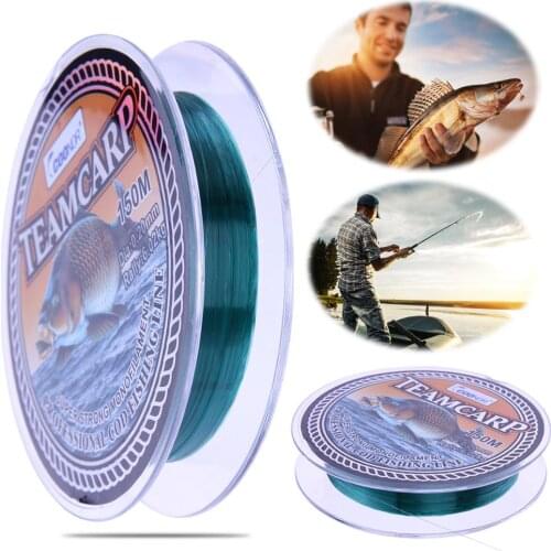 150m Monofilament Nylon Carp Fishing Line 0.2/0.25/0.3/0.35# Japanese Carp Fishing Tippet Super Strong Nylon Thread Fishing Line