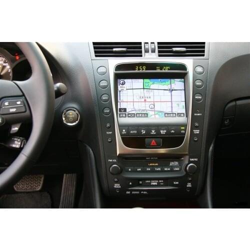 For LEXUS GS Car GPS navigation DVD player Stereo Satnav Head Unit Multimedia Radio Tape Recorder IPS