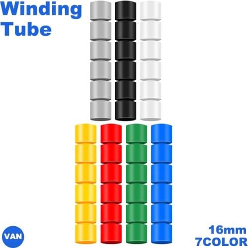 1Meter 7Color Cable Sleeve Winding Pipe Spiral Wrapping Wire Organizer Sheath Tube PE Plastic Tape Management Protector