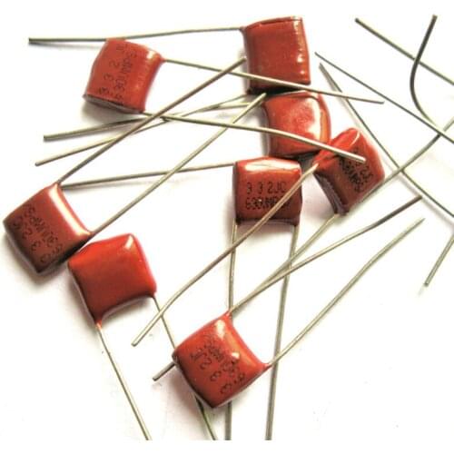 Wholesale and retail 50pc Metallized Polypropylene Film Capacitor 0.0033uF 630V for vintage radio amp free shipping